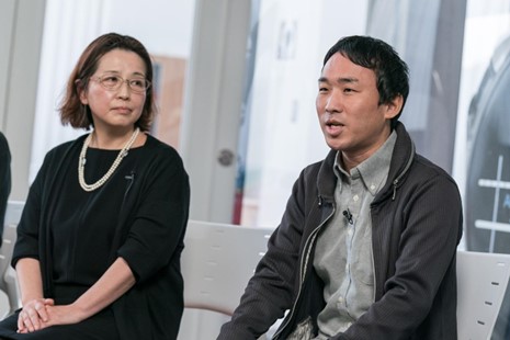 インタビューの様子７