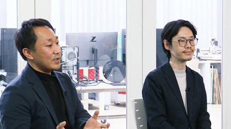 インタビューの様子６