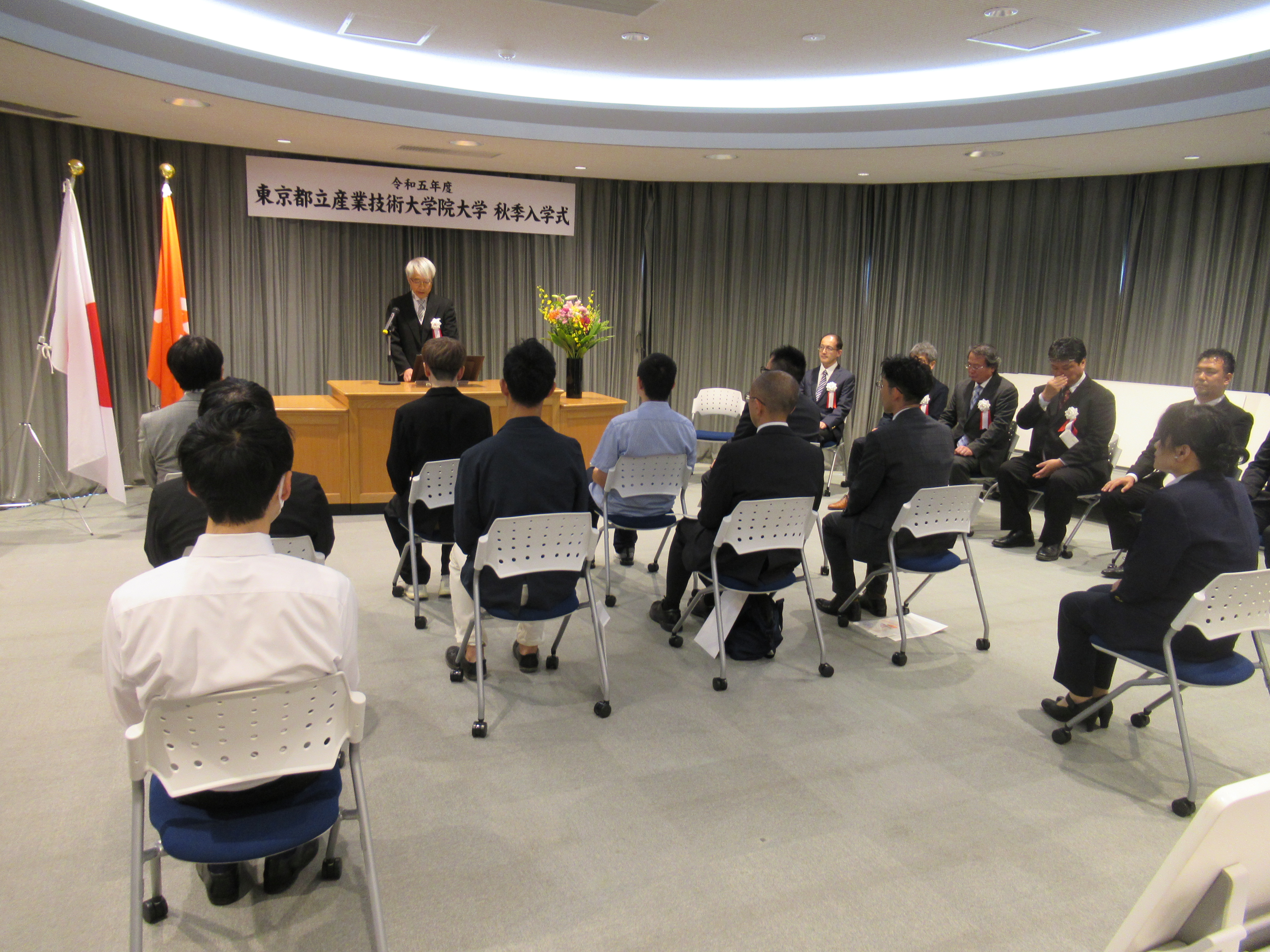 令和５年度秋季入学式３