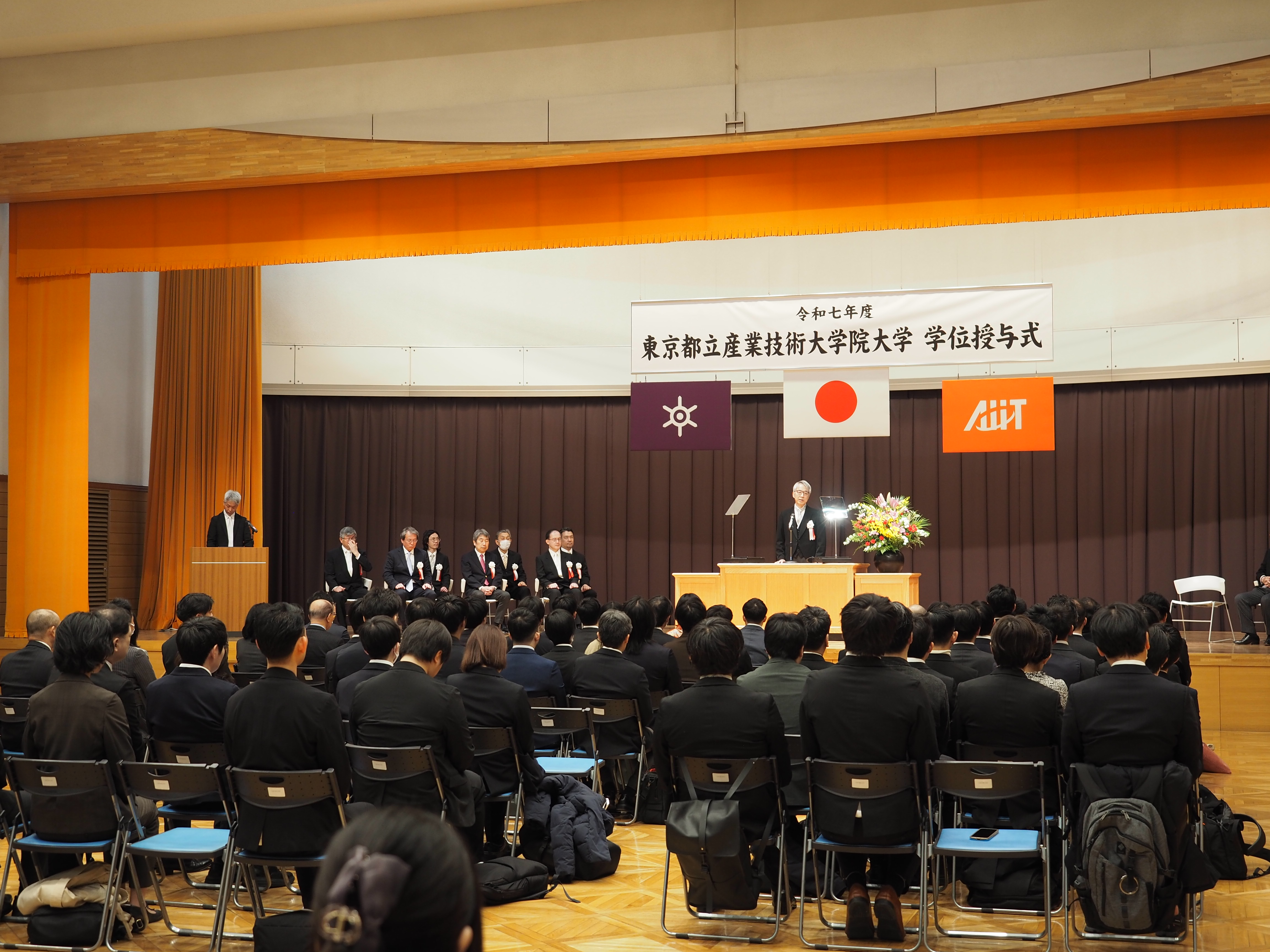 学位授与式画像２