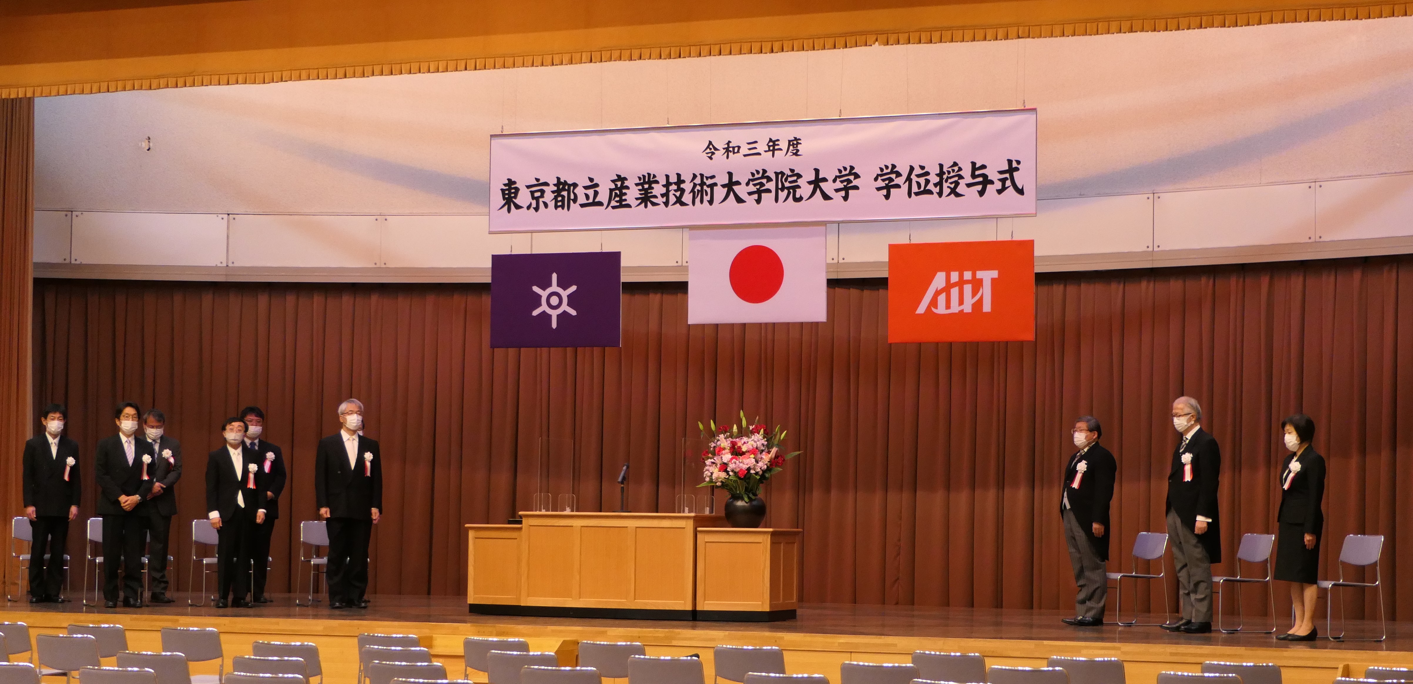 令和3年度入学式風景