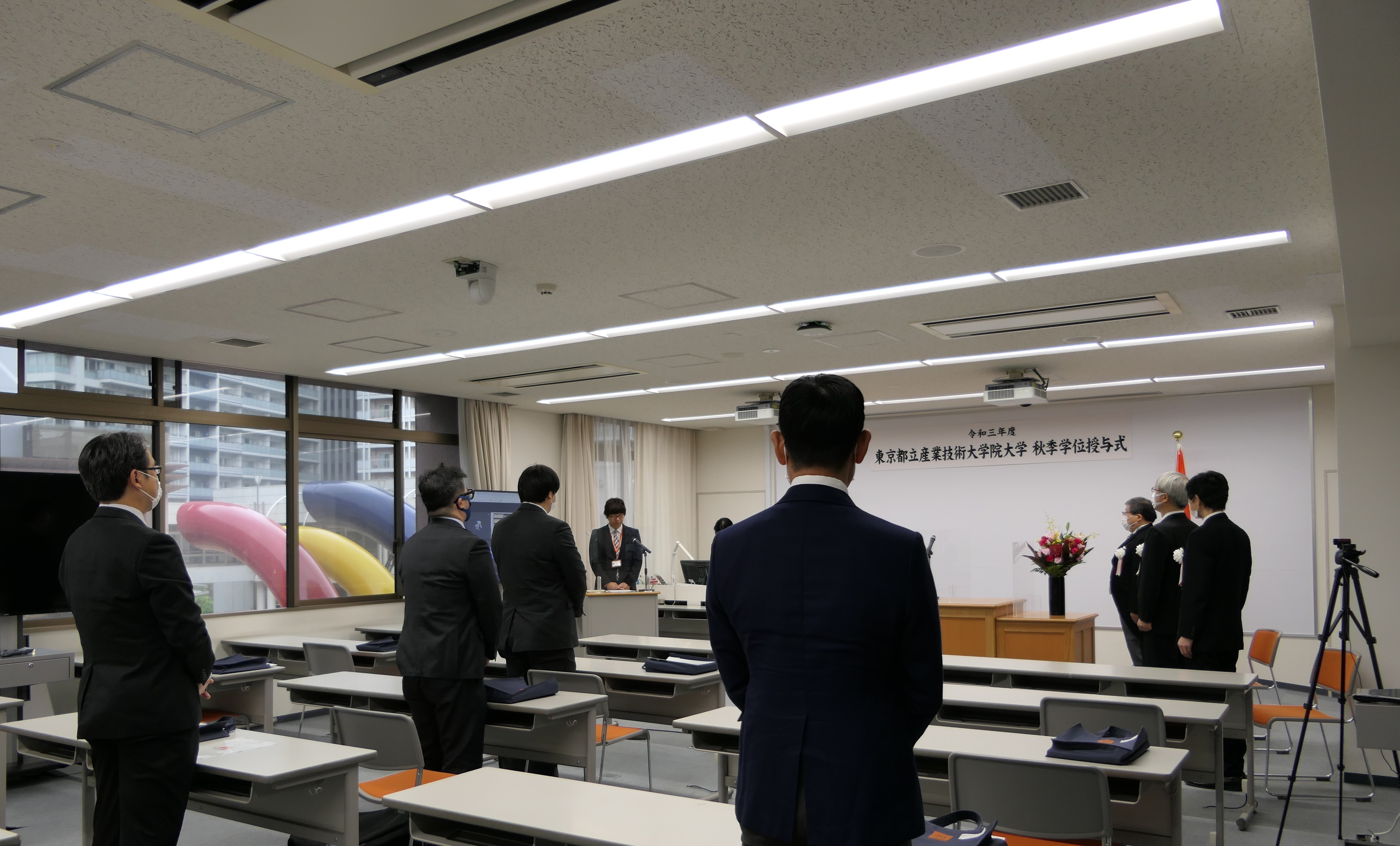 令和3年度秋季学位授与式